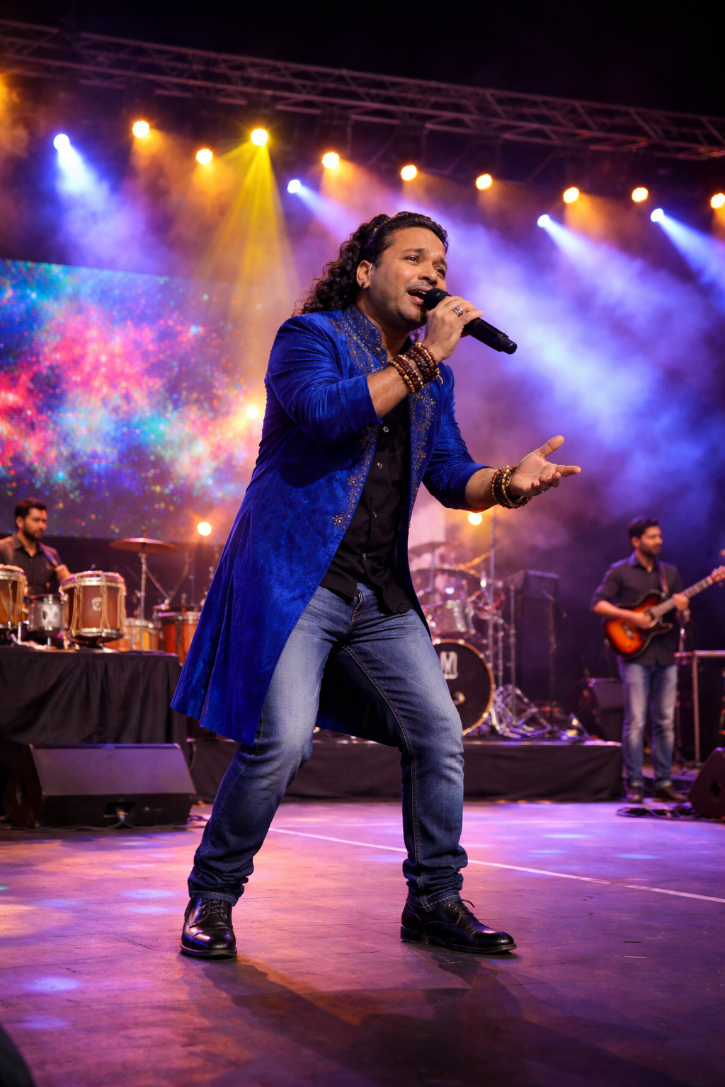 Kailash Kher on stage