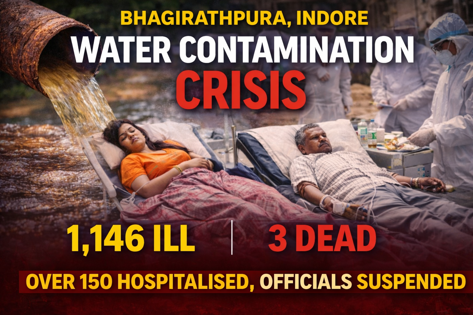 Bhagirathpura contaminated water