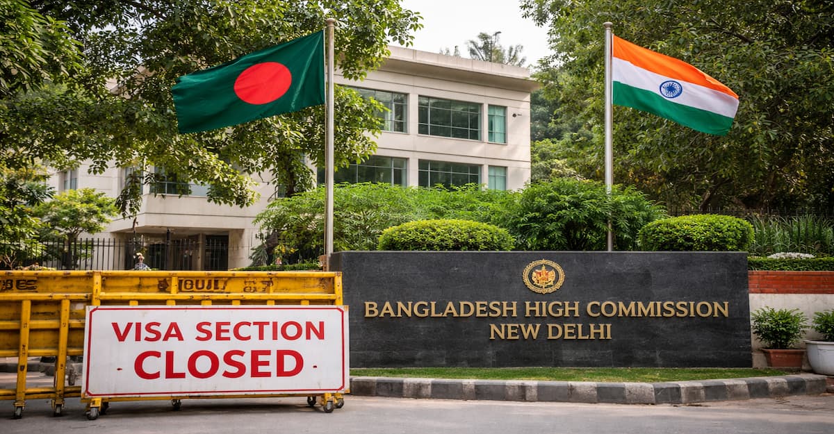 Bangladesh Suspends Visa Services in India