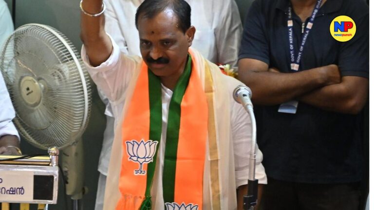 VV Rajesh Mayor Thiruvananthapuram Marks BJP Milestone