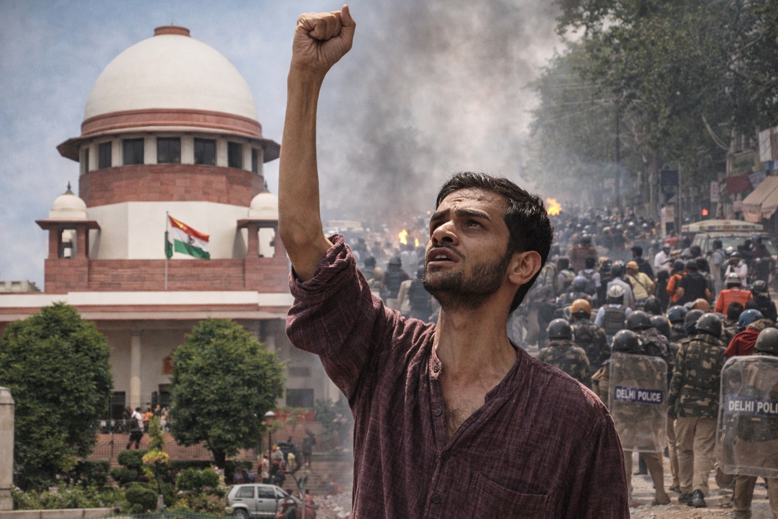 Umar Khalid was arrested on September 13, 2020. Police alleged that Khalid deliberately left Delhi before the riots to evade responsibility.